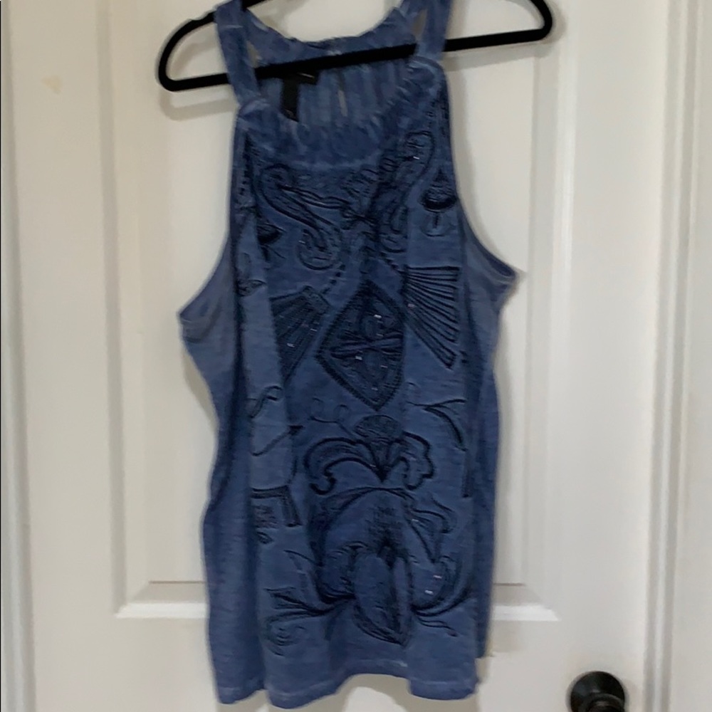 Plus size sleeveless top